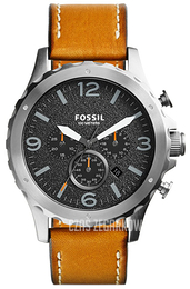 Fossil Czarny/Skóra Ø46 mm JR1467