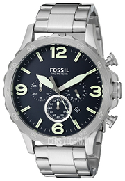 Fossil Niebieski/Stal Ø50 mm JR1499