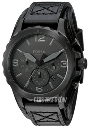Fossil Nate Czarny/Skóra Ø46 mm JR1510