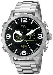 Fossil Czarny/Stal Ø50 mm JR1514