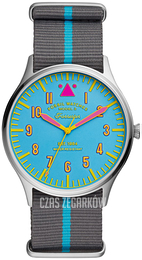 Fossil Niebieski/Tkanina Ø42 mm LE1086