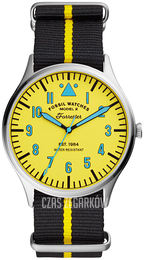 Fossil Żółty/Tkanina Ø42 mm LE1087