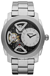 Fossil Machine Czarny/Stal Ø45 mm ME1120