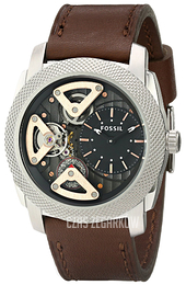 Fossil Czarny/Skóra Ø45 mm ME1157