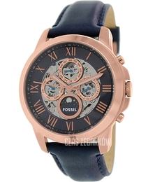 Fossil Grant Niebieski/Skóra Ø44 mm ME3029