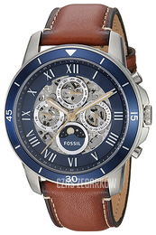 Fossil Grant Niebieski/Skóra Ø44 mm ME3140