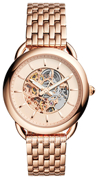 Fossil Tailor Różowe złoto/Stal w kolorze różowego złota Ø35 mm ME3145