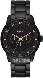 Fossil Czarny/Stal Ø44 mm ZR15973