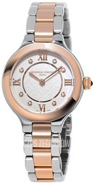Frederique Constant Classics Srebrny/Stal w kolorze różowego złota Ø26 mm FC-200WHD1ER32B