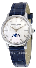Frederique Constant Classics Biały/Skóra Ø30 mm FC-206MPWD1S6
