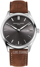 Frederique Constant Classics Quartz Szary/Skóra Ø40 mm FC-220DGS5B6