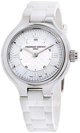 Frederique Constant Horological Smartwatch Srebrny/Guma Ø34 mm FC-281WH3ER6