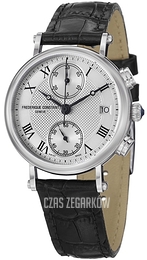Frederique Constant Classics Srebrny/Skóra Ø34 mm FC-291MC2R6
