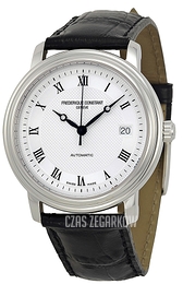Frederique Constant Classics Srebrny/Skóra Ø38 mm FC-303MC3P6