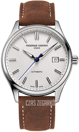 Frederique Constant Classics Srebrny/Skóra Ø40 mm FC-303NS5B6
