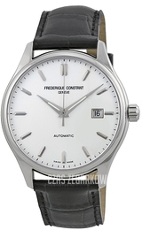 Frederique Constant Classics Srebrny/Skóra Ø40 mm FC-303S5B6