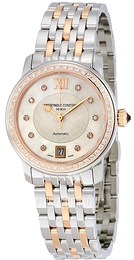 Frederique Constant Ladies Automatic Biały/Stal w kolorze różowego złota Ø34 mm FC-303WHF2PD2B3