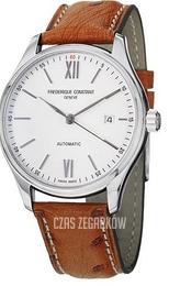 Frederique Constant Classics Srebrny/Skóra Ø40 mm FC-303WN5B6OS