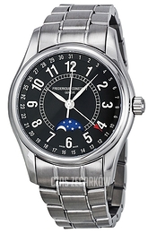 Frederique Constant Classics Czarny/Stal Ø43 mm FC-330B6B6B