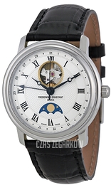 Frederique Constant Classics Srebrny/Skóra Ø40 mm FC-335MC4P6