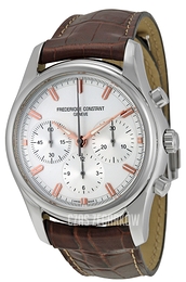 Frederique Constant Vintage Rally Srebrny/Skóra Ø43 mm FC-396V6B6