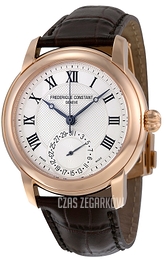 Frederique Constant Classics Srebrny/Skóra Ø42 mm FC-710MC4H4