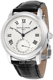 Frederique Constant Classics Srebrny/Skóra Ø42 mm FC-710MC4H6