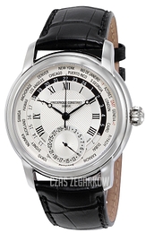 Frederique Constant Manufacture Srebrny/Skóra Ø42 mm FC-718MC4H6