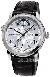 Frederique Constant Manufacture Srebrny/Skóra Ø42 mm FC-750MC4H62