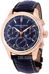 Frederique Constant Manufacture Niebieski/Skóra Ø42 mm FC-760N4H4