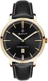 Gant Naples Czarny/Skóra Ø42 mm G109008