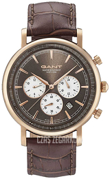 Gant Baltimore Brązowy/Skóra Ø43 mm GT028003