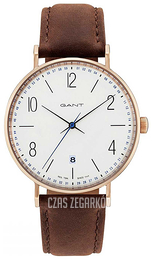 Gant Biały/Skóra Ø41 mm GT034001