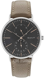 Gant Wilmington Szary/Skóra Ø41 mm GT036009