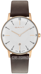 Gant Biały/Skóra Ø40 mm GT046002