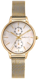 Gant Biały/Stal w odcieniu złota Ø35 mm GT071003