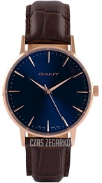Gant Niebieski/Skóra Ø42 mm GT081008