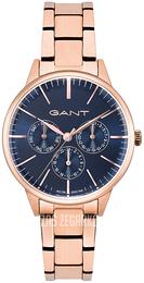 Gant Niebieski/Stal w kolorze różowego złota Ø36 mm GTAD05400299I