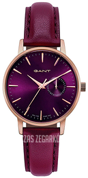 Gant Park Hill II Purpurowy/Skóra Ø38 mm W109222