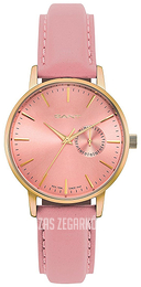 Gant Park Hill II Różowy/Skóra Ø38 mm W109223