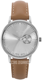 Gant Srebrny/Skóra Ø38 mm W109225
