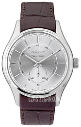Gant Branford Srebrny/Skóra Ø44 mm W70672