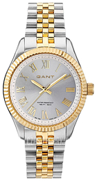 Gant Bellport Srebrny/Stal w odcieniu złota Ø38 mm W70703