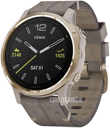 Garmin Fēnix 6S Pro Czarny/Skóra Ø42 mm 010-02159-40
