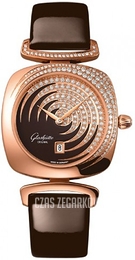 Glashütte Original Lady Pavonina Brązowy/Skóra 31x31 mm 03-01-04-15-01