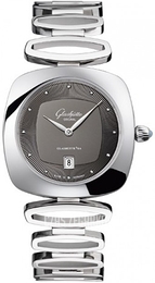 Glashütte Original Lady Pavonina Szary/Stal 31x31 mm 03-01-14-02-14