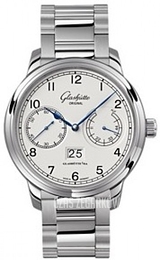 Glashütte Original Senator Observer Srebrny/Stal Ø44 mm 100-14-05-02-14