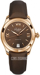 Glashütte Original Lady Serenade Brązowy/Tkanina Ø36 mm 39-22-01-01-45