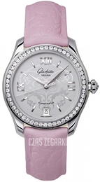 Glashütte Original Lady Serenade Srebrny/Tkanina Ø36 mm 39-22-03-22-44