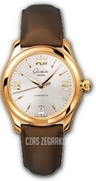 Glashütte Original Lady Serenade Srebrny/Tkanina Ø36 mm 39-22-04-01-04